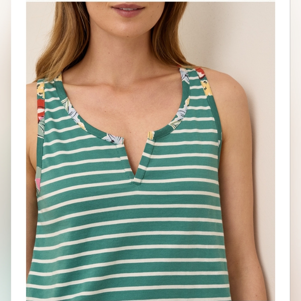 NWOT Pact 100% Organic Cotton Tank Large